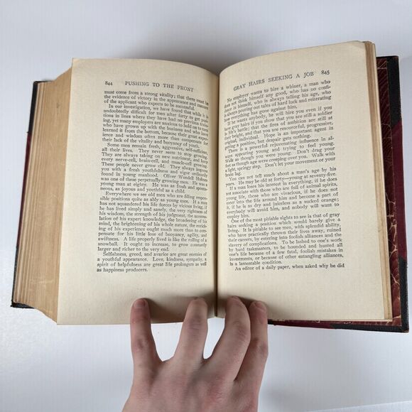 PUSHING TO THE FRONT by Orison Swett Marden 1911 Antique Book - Picture 15 of 15